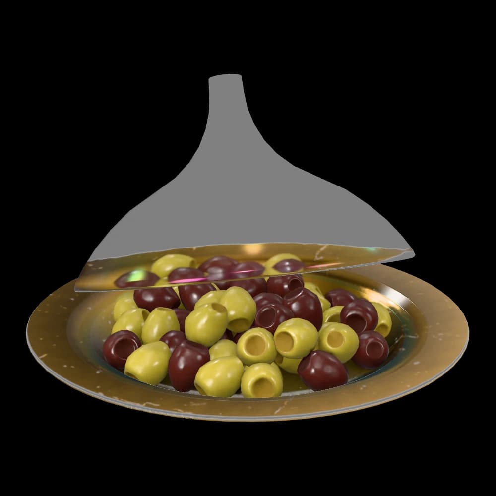 Iridescent Covered Dish