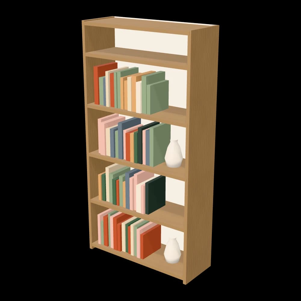 Strata Open Bookshelf