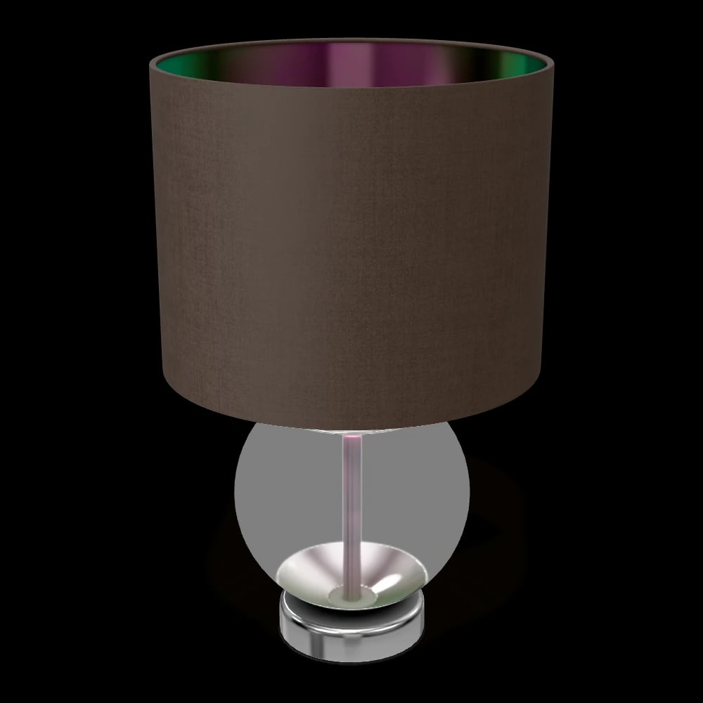 Bonsell Iridescent Table Lamp — three-quarter view